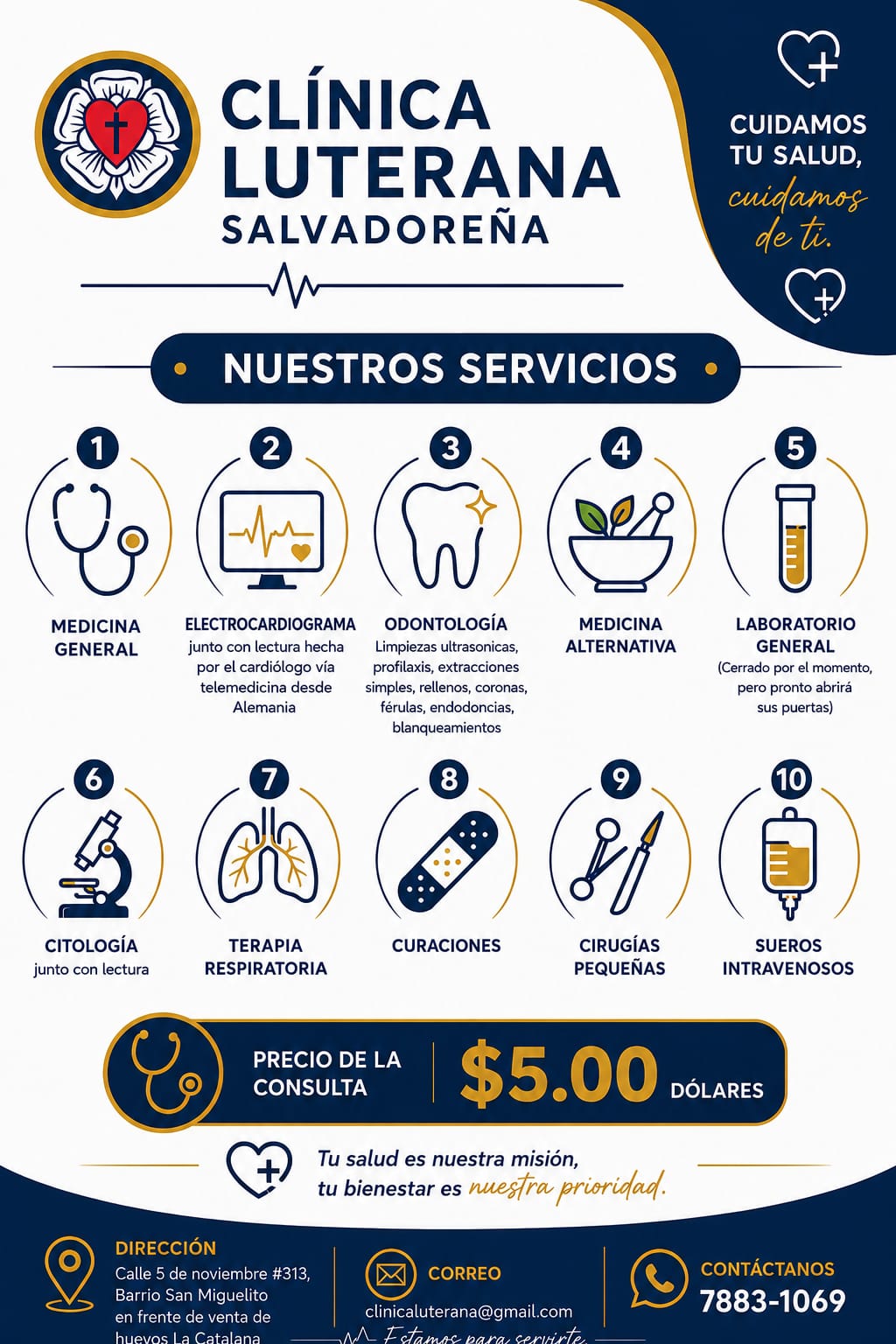 Servicios Clínica